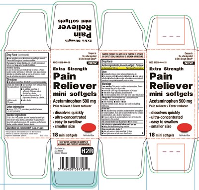 Carton (Pain Relief Mini Softgel 18 Ct Carton)